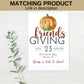 Thanksgiving with Friends Mobile |  Friendsgiving Invitation | Potluck Invite | Editable Cell Phone Invitation