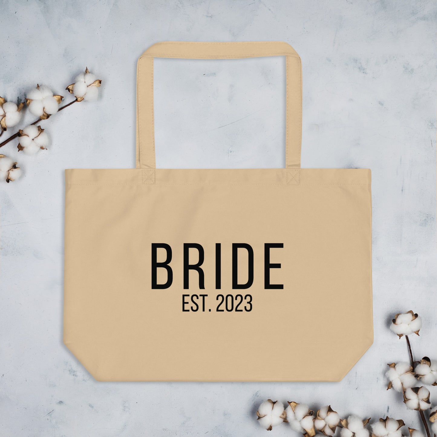 2023 Bride | Engagement Gift | Bachelorette Party | Large Tote Bag