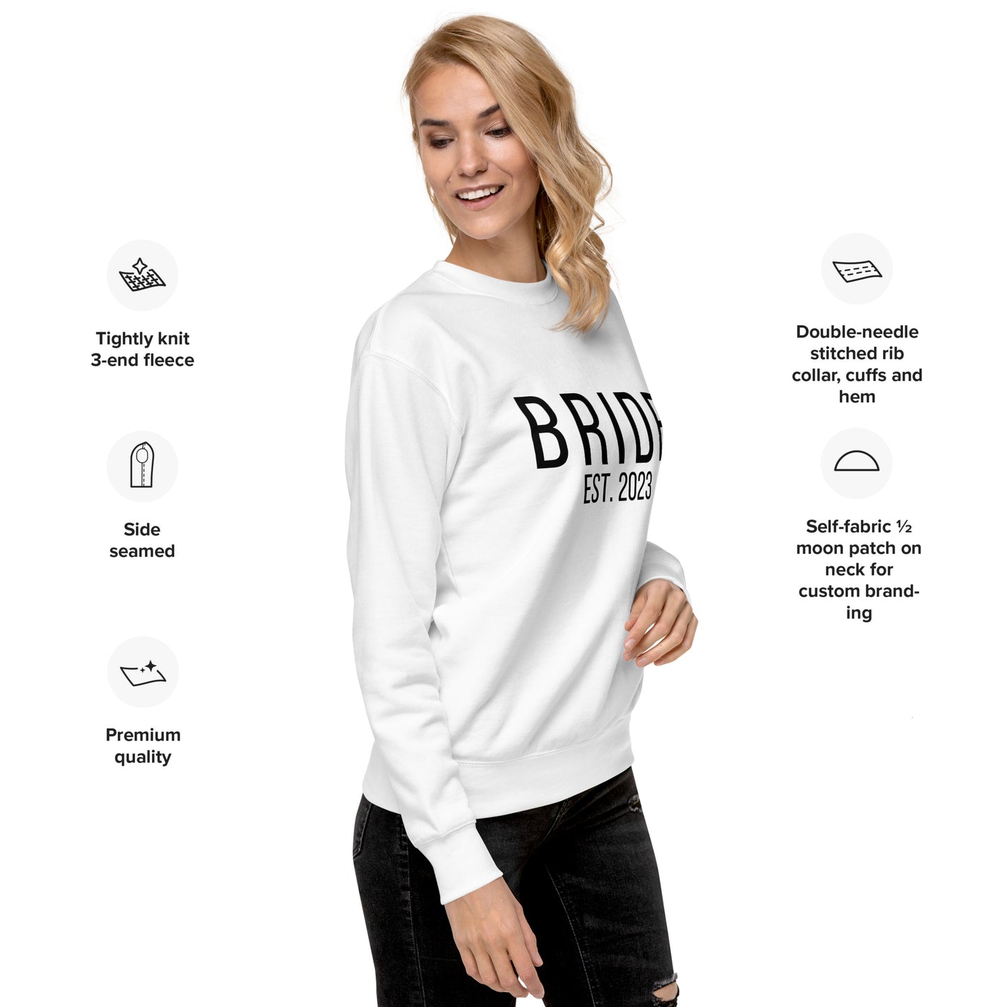 Engaged | Bride to Be | Gift for Bride | Unisex Premium Sweatshirt