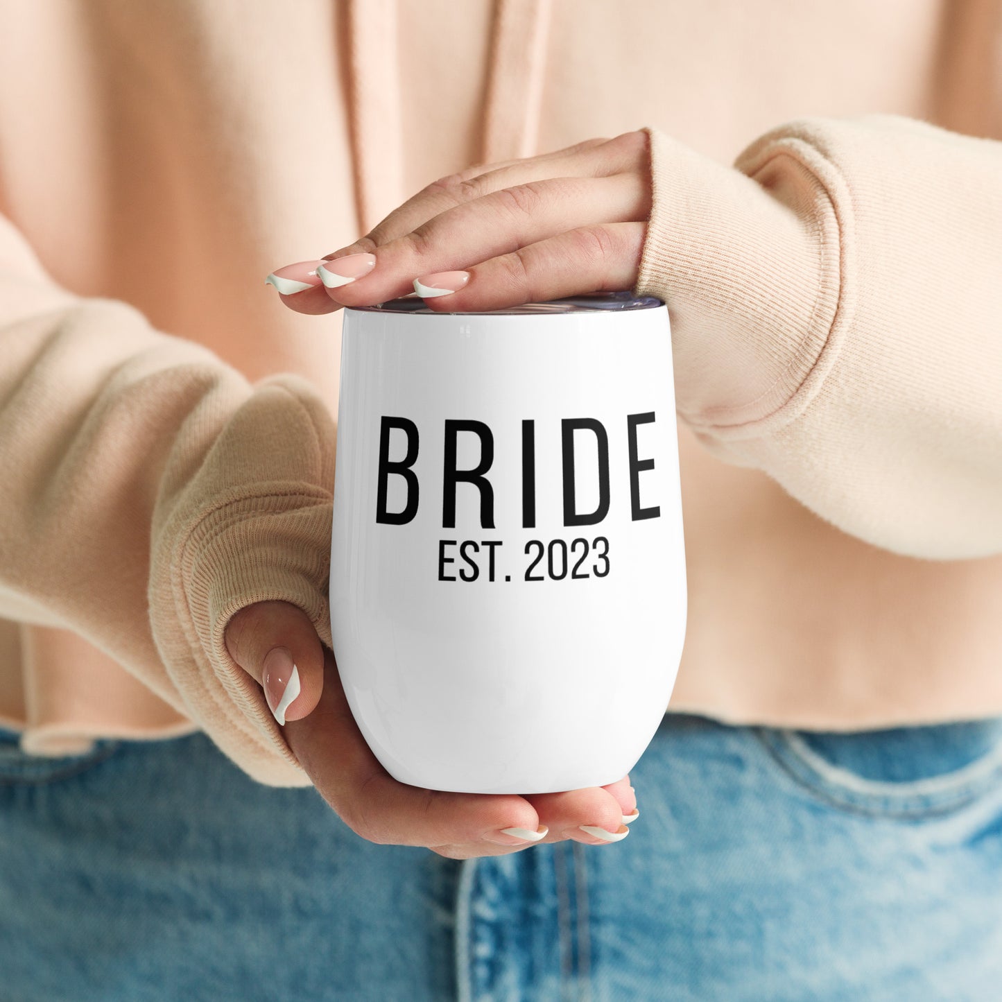 Engaged | Bride to Be | Gift for Bride Wine tumbler