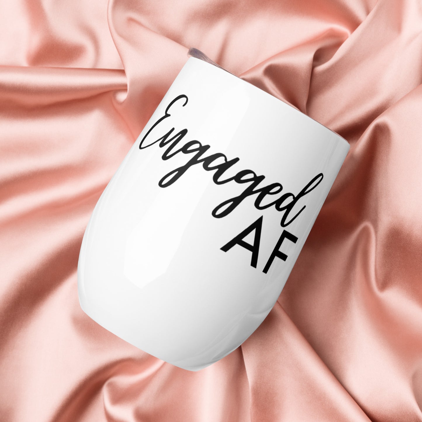 Engaged AF | 2023 Bride | Bachelorette Party Gift Idea| Wine tumbler