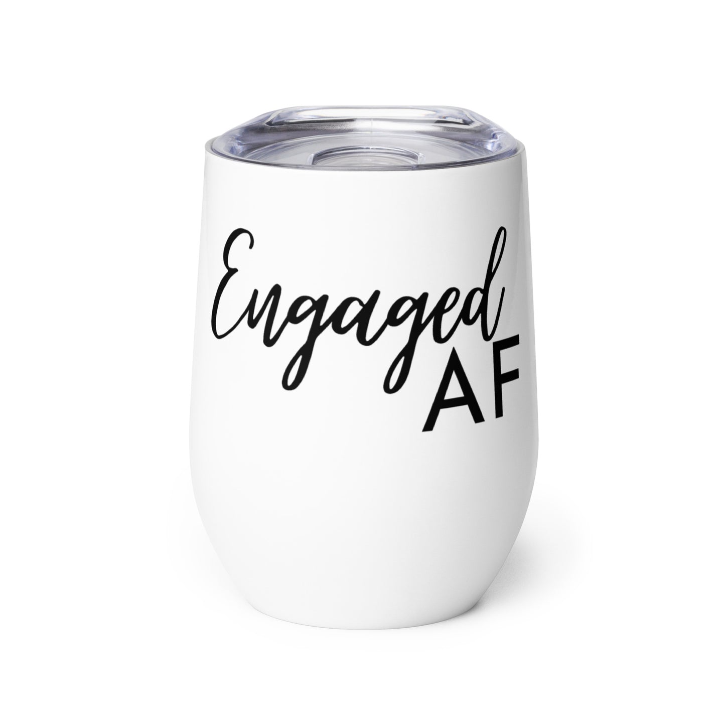 Engaged AF | 2023 Bride | Bachelorette Party Gift Idea| Wine tumbler