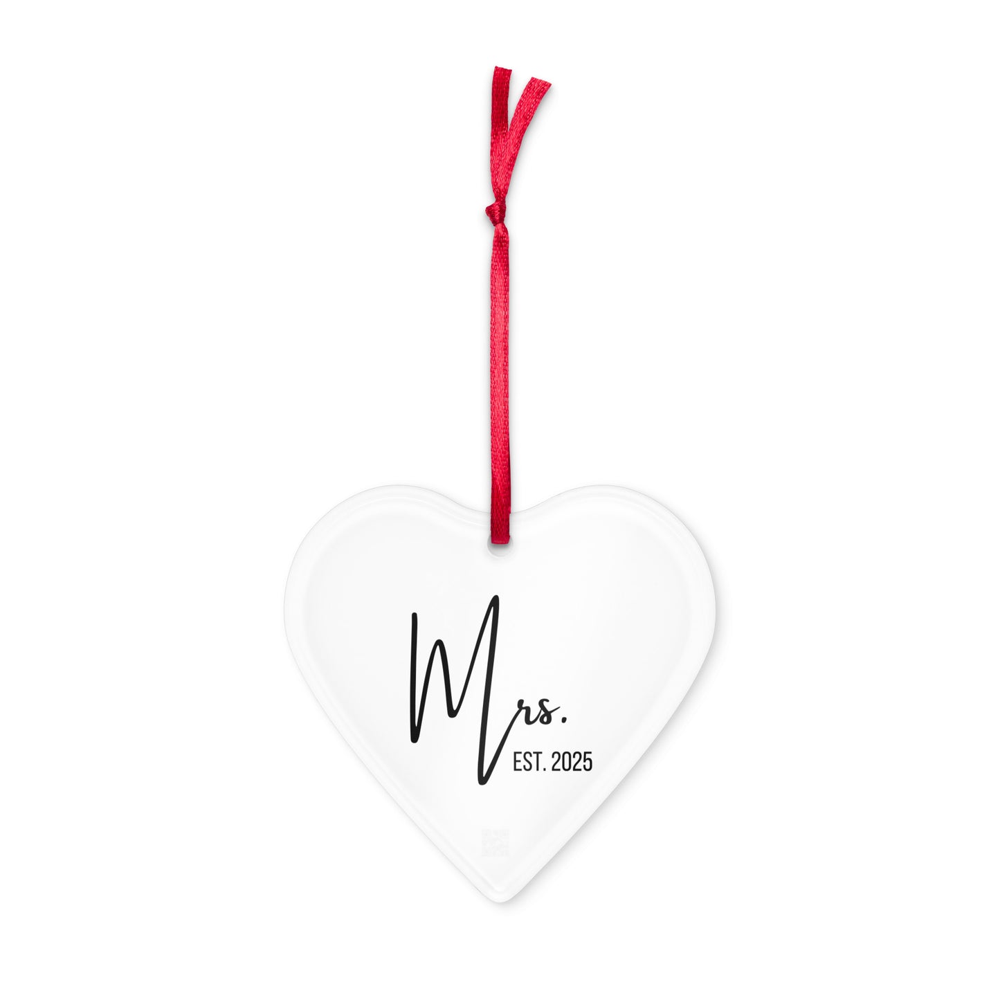 Mrs. Acrylic ornament