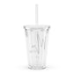 Mrs. est 2025 Clear plastic tumbler