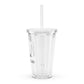 Mrs. est 2025 Clear plastic tumbler