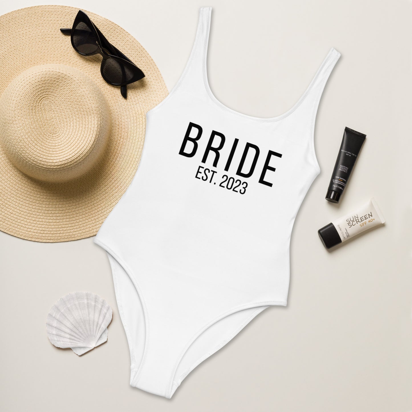 2023 Bride | Engagement Gift | Bachelorette Party | One-Piece Swimsuit