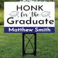 Congrats Graduate | Graduation Party Lawn Sign | Congrats High School and College Grads Front Yard Sign