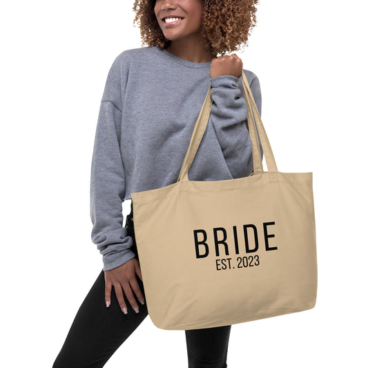 2023 Bride | Engagement Gift | Bachelorette Party | Large Tote Bag