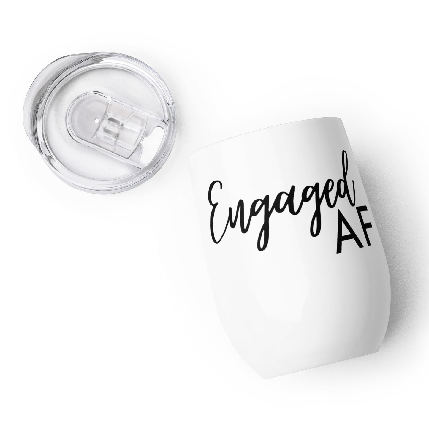 Engaged AF | 2023 Bride | Bachelorette Party Gift Idea| Wine tumbler